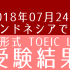 【海外でのTOEIC】インドネシアでのTOEIC L&R 受験結果 【2018年07月24日】